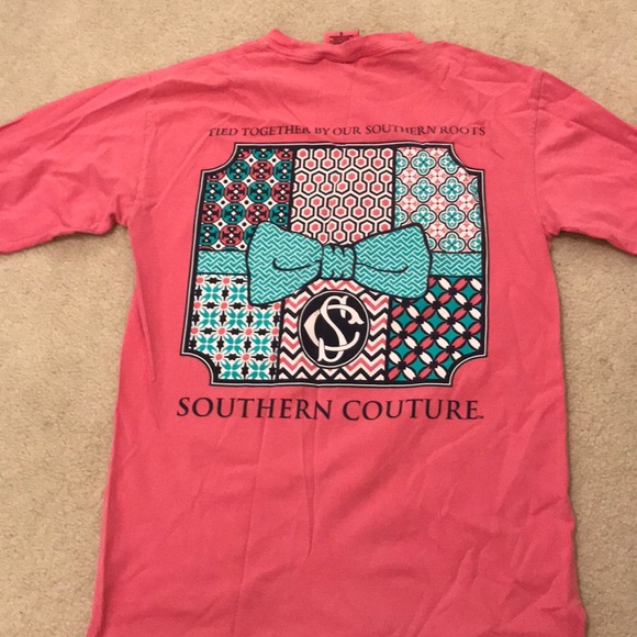 Southern Couture Tops - Pink Southern Couture Long Sleeve T-Shirt